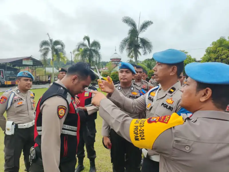 Propam Polres Kampar Lakukan Operasi Gaktibplin Personil